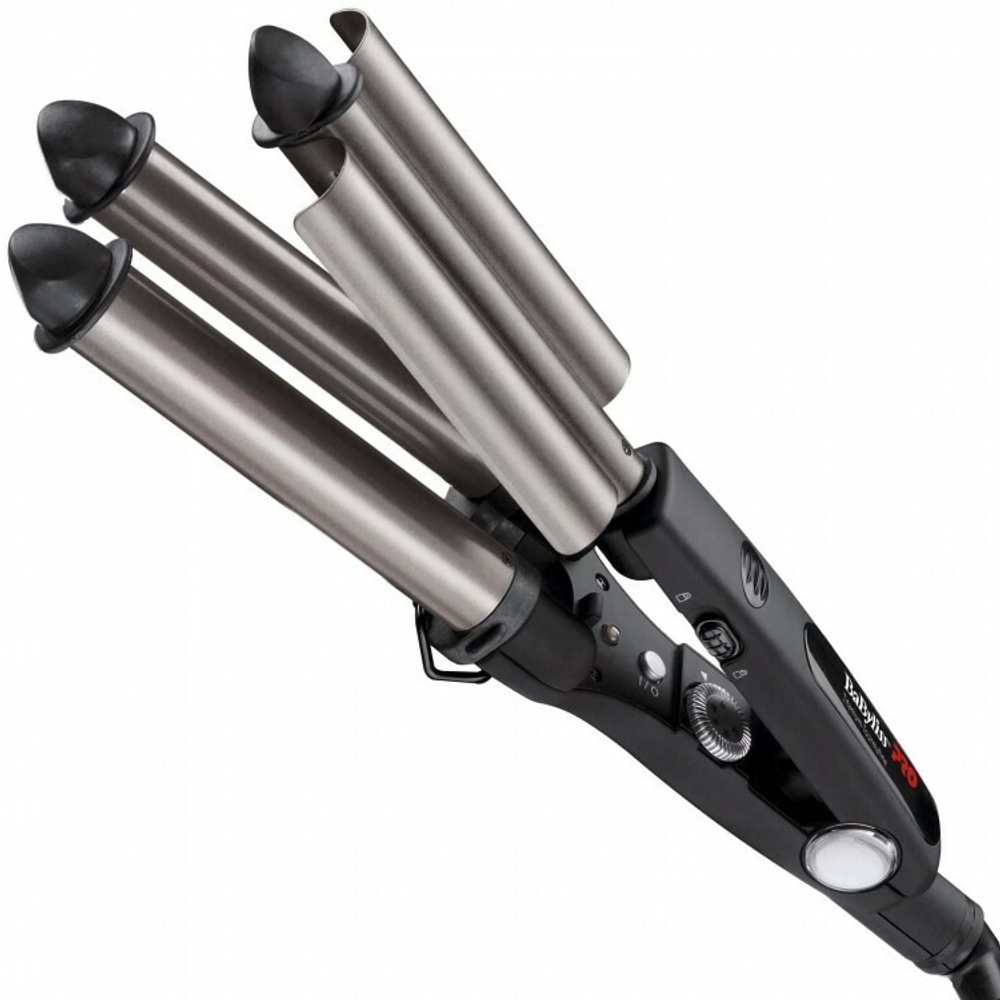 Тройная плойка-волна BaByliss PRO Tourmaline Triple Barrel Waver BAB2269TTE 22-19-22 мм