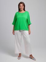 Блузка Летний драйв-2 Виотекс ЯРКО-ЗЕЛЁНЫЙ
