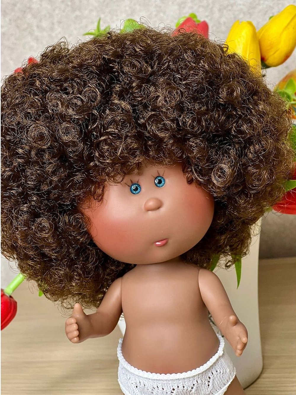 Кукла Nines виниловая 23см Little Mia без одежды (3199W10)