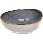 Салатник керамический «Corsica blue» 10*7,5*4см