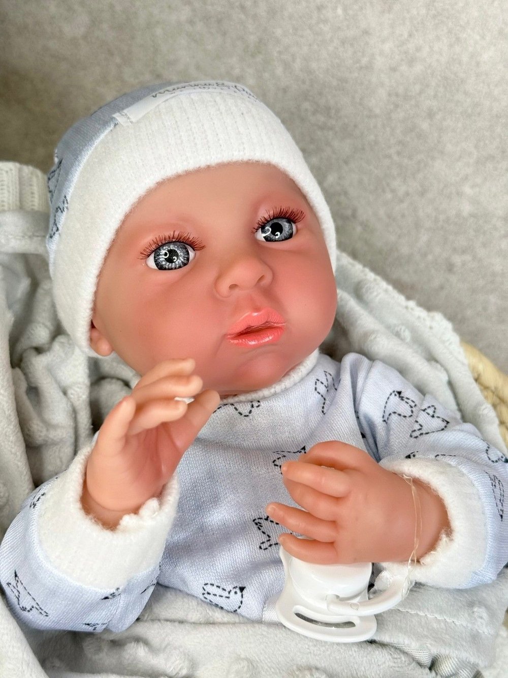 Кукла Marina and Pau 38cм Baby виниловая (M468K)