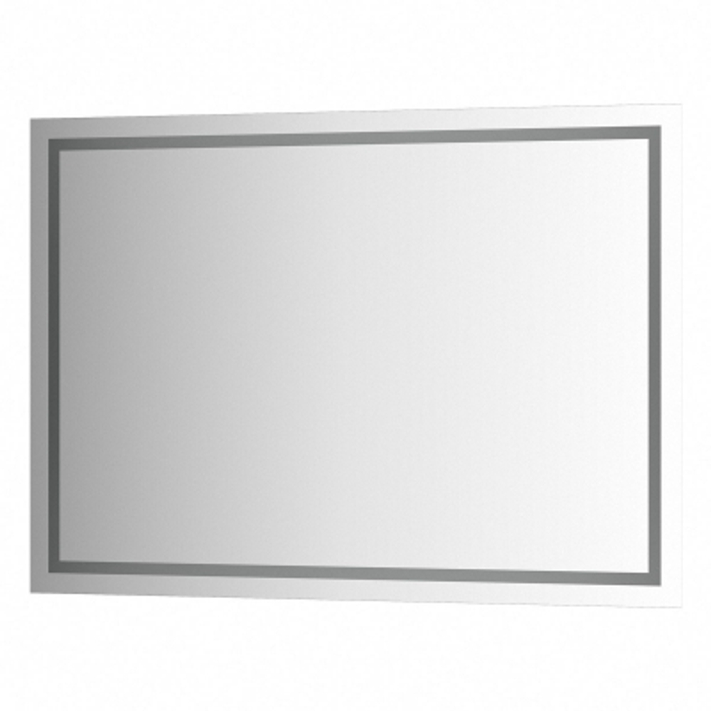 Зеркало Evoform со встроенным LED-светильником 29,5 W 100х70 см Без выключателя