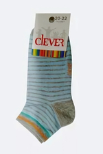 Носки для девочек С183 20р. бирюзовый, 1 шт.