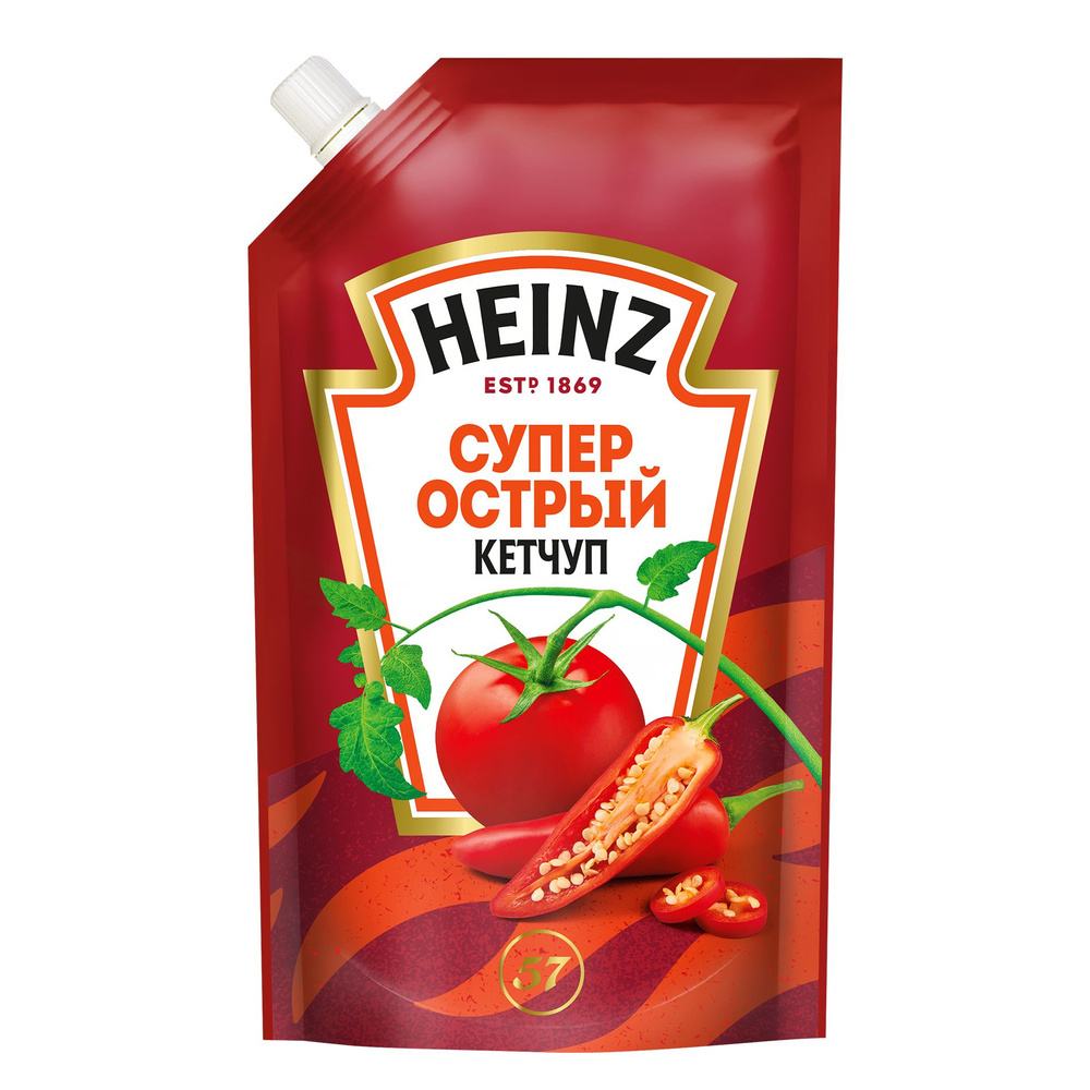 Хайнц Кетчуп Супер Острый 320гр