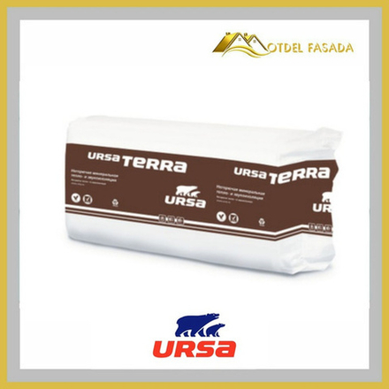 Утеплитель URSA TERRA PN 37 1250*610*100мм (10шт) 7,62м2 (0,763м3)