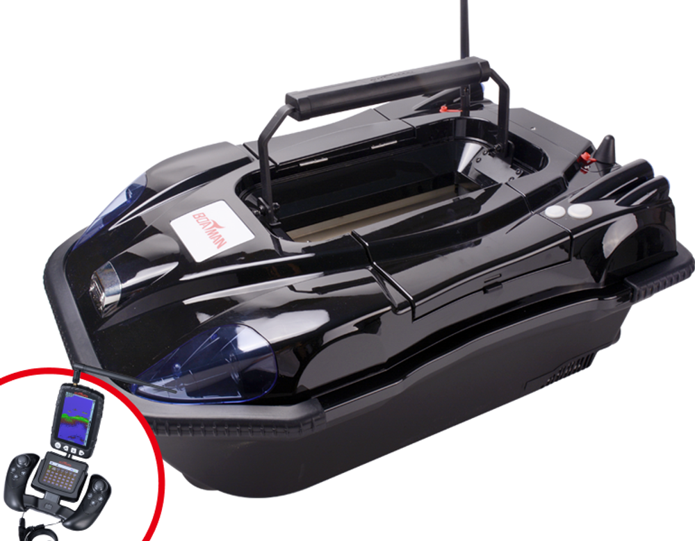 Прикормочный кораблик Boatman Leader Pro Black