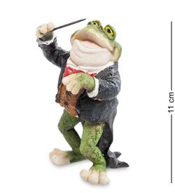 FG-6214-XD Фигура Лягушка «Дирижер» (Sealmark)
