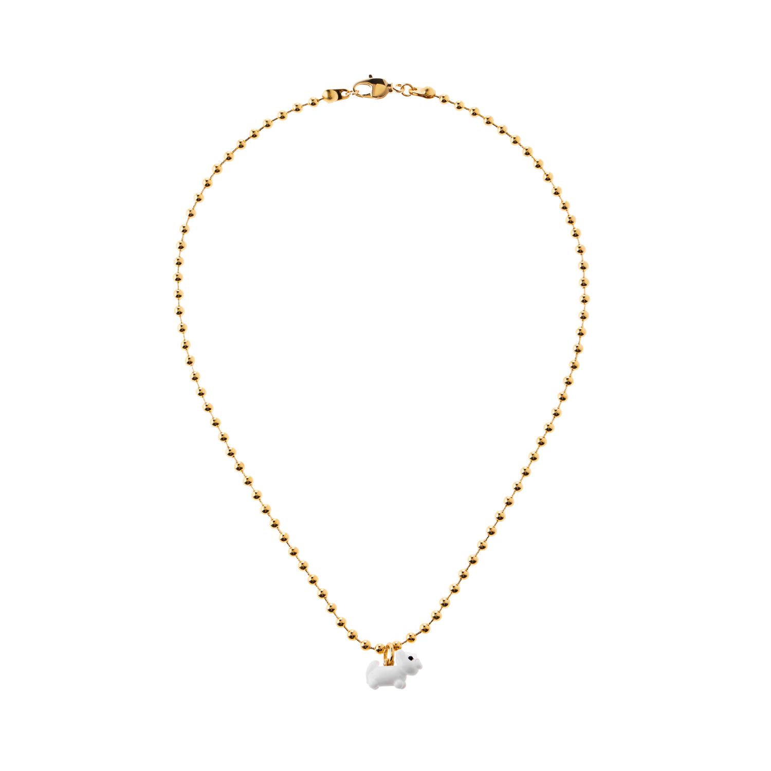 Колье Favorite Fluffy Necklace - White Cat