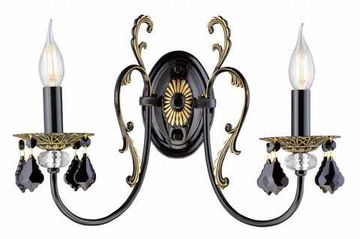 B1730/2W BK+GD (1/10) Бра Veneto Luce