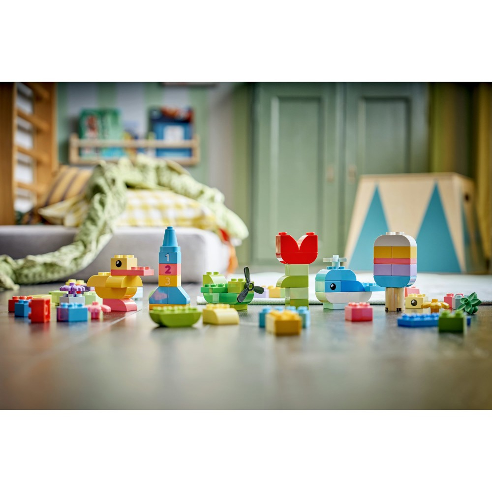 Конструктор LEGO DUPLO Classic 10479 Творческий набор цветных кубиков — фото 11