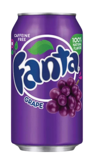 Газированный напиток Fanta со вкусом винограда (355 мл)