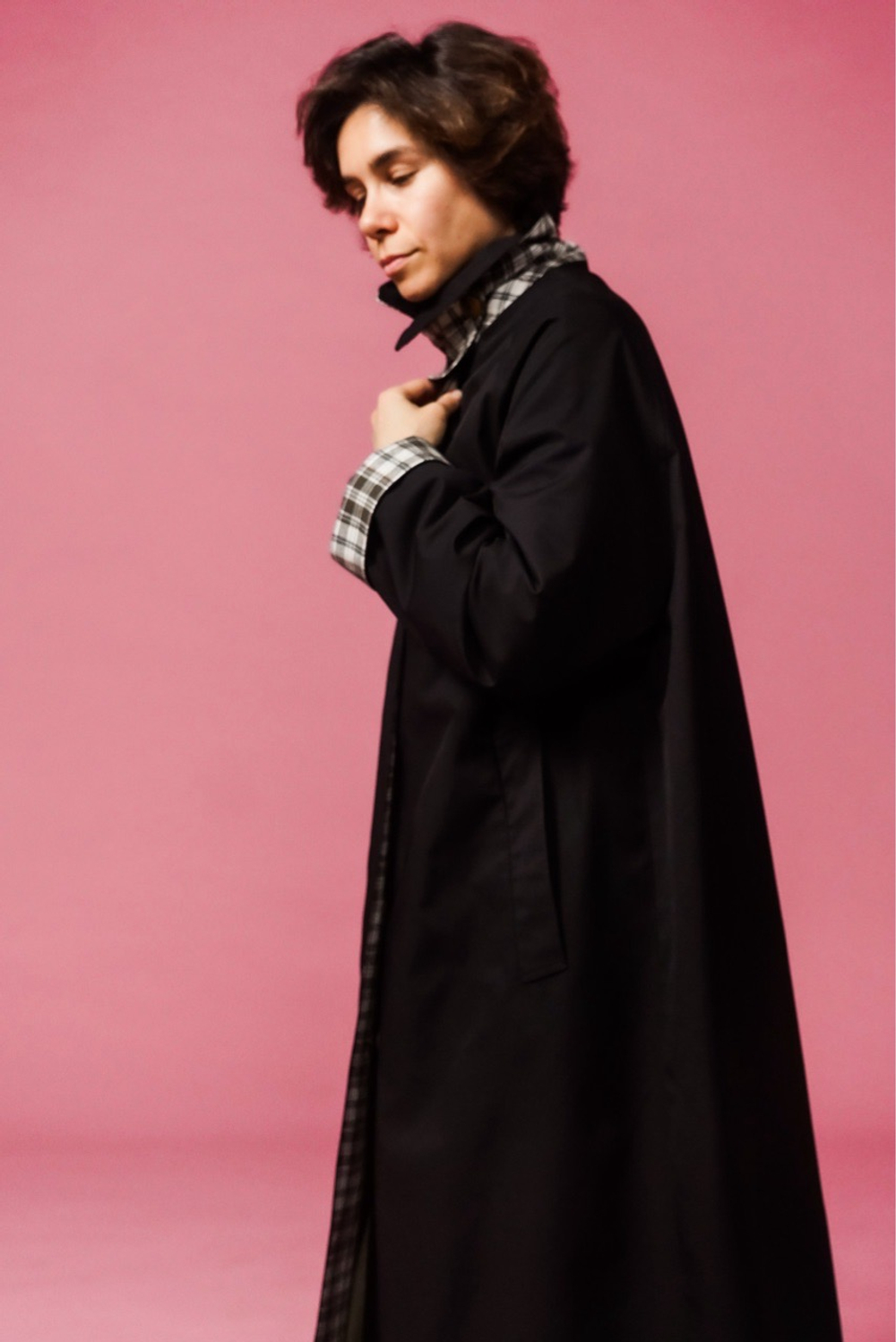 Плащ "Зое" Черный