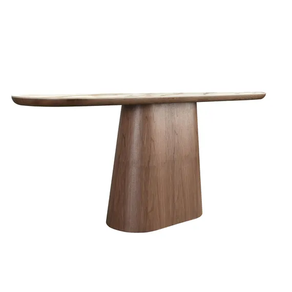 Консоль 3284 из керамики в мраморной отделке и ореха