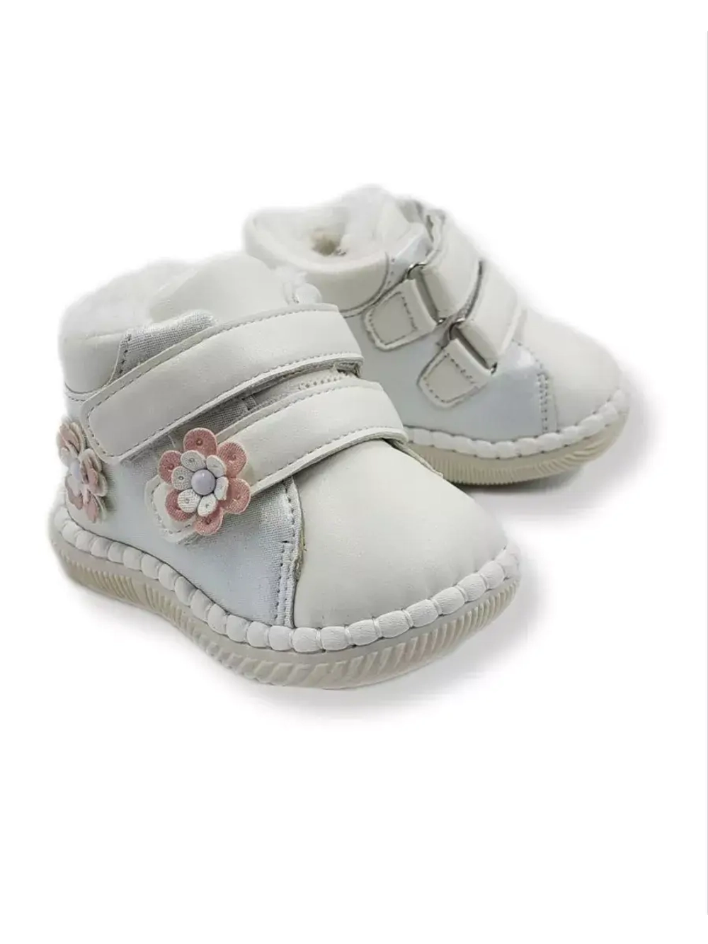 Ботинки-пинетки для малышки демисезонные весна