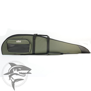 Чехол жесткий с карманом и ремешком, кож. вставки цвет ХАКИ L=130см H=30см (BGC130)