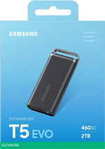 SSD диск Samsung 2TB T5 EVO Black (MU-PH2T0S/WW)
