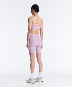 OYSHO Легинсы-велосипедки Comfortlux с высокой посадкой длиной 20 см, сиреневый
