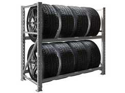 Стеллаж MS Pro 1200/1353x606 стационарный для хранения 8 шин *