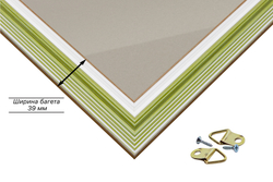 Рамка 18x24 для постера и фотографий