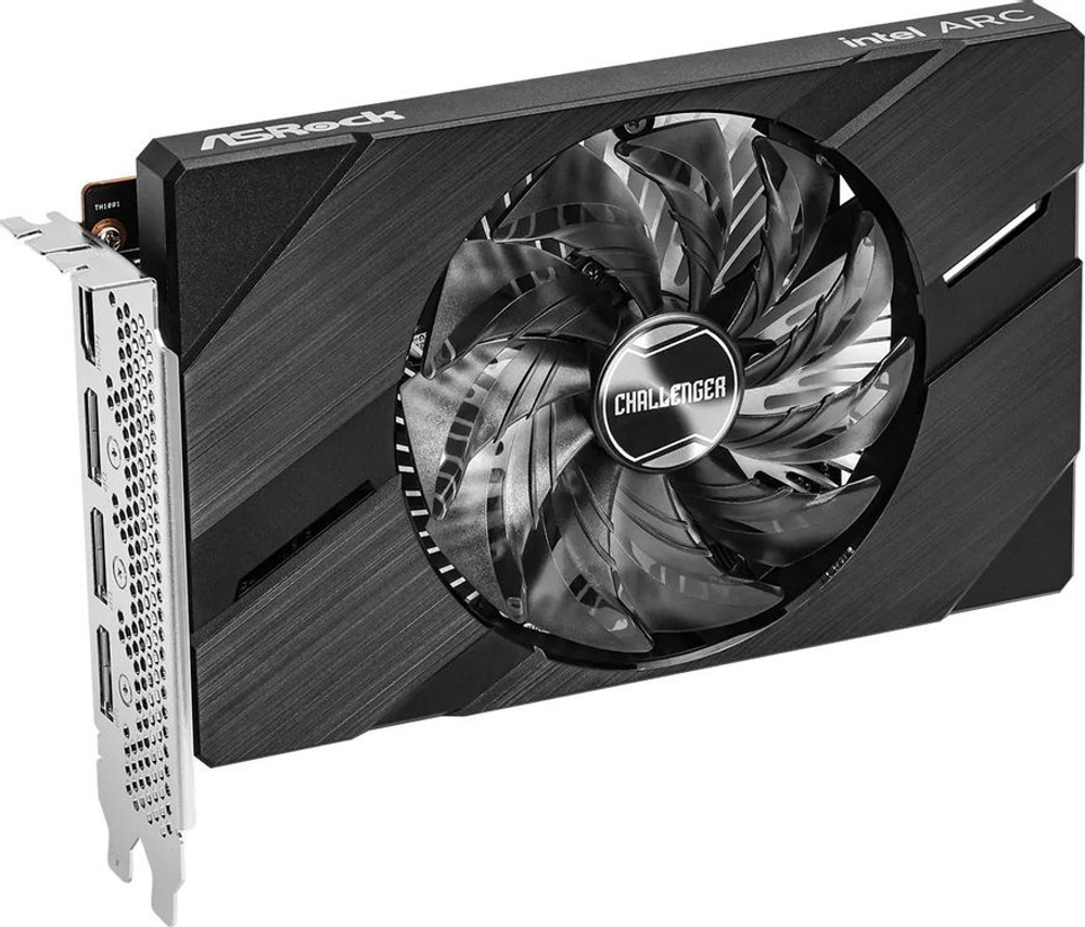 Видеокарта ASRock INTEL  ARC A380 A380 CLI 6GO 6ГБ Challenger, GDDR6, OC,  Ret