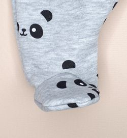 Комбинезон Глазки (серый)