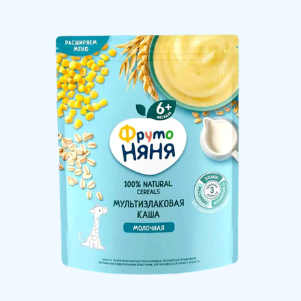 Каша мультизлаковая молотая Фруто Няня 200 гр