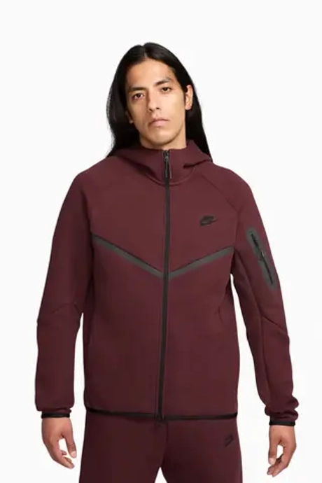 Кофта Nike Sportswear Tech Fleece Windrunner - бордовый