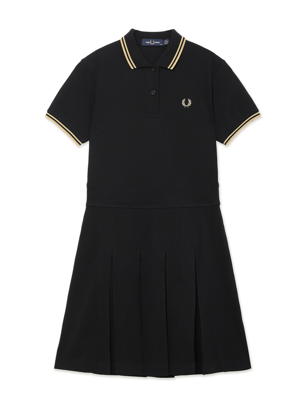 Платье-поло Tipped Pleated Tennis