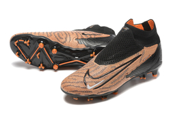 Бутсы Nike Phantom GX Elite FG (Черный+золотой)