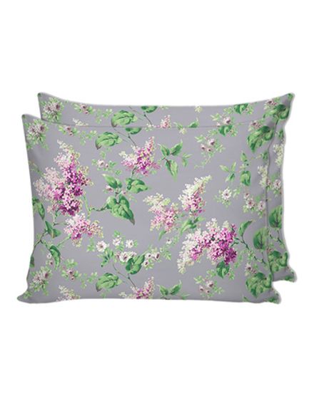 Наволочка комплект 2шт Сказка "Сирень" 50х70 см, перкаль