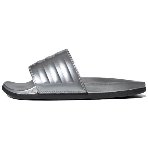 Adidas Adilette Comfort Slide 'Silver Metallic'