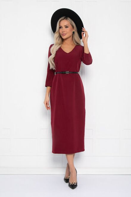 Платье Фабела (бордовое) П11652 LT Collection