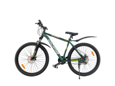 Велосипед Wolf 27,5" 24скор (Shimano, алюминиевая рама,диск тормоз, блок вилки) Синий (W-400)