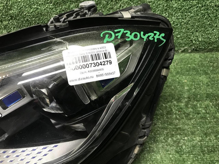 Фара левая Mercedes S W223 (20-нв) Digital Light