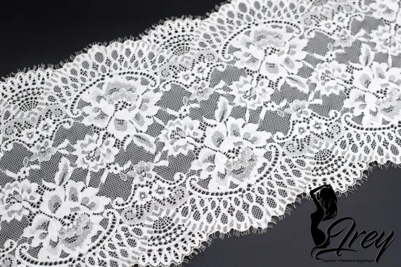 03-72 Кружево эластичные реснички 22 см, шампань 003