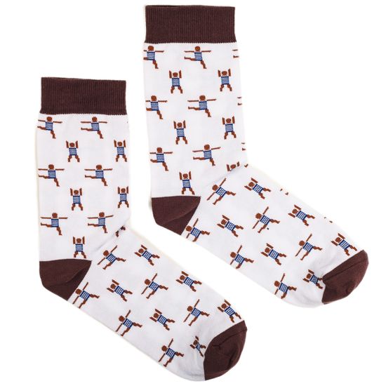 Носки ЗАПОРОЖЕЦ Зарядка Белый