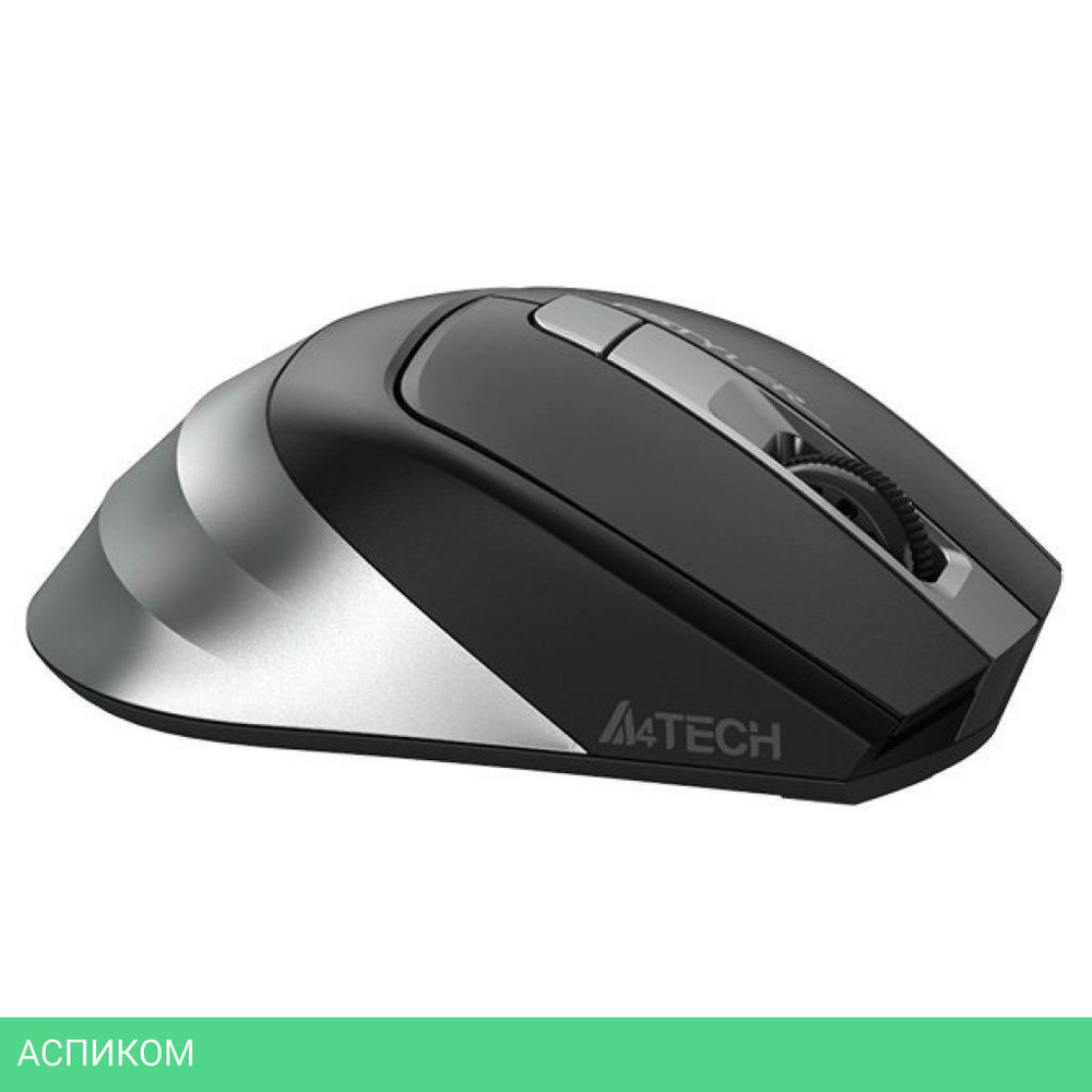 Мышь A4 Fstyler FG35 серый/черный