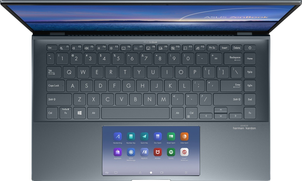 Ноутбук Asus Zenbook 14 UX435EG-A5155T Core i5-1135G7/16G/512G SSD/14"; FHD IPS AG/NV MX450 2G/WiFi/BT/NumberPad/Win10 90NB0SI7-M03810