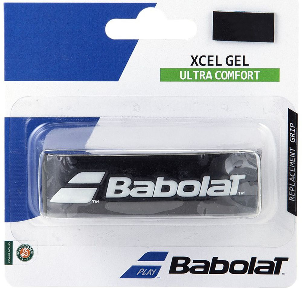 Теннисные намотки базовые Babolat Xcel Gel 1P - black