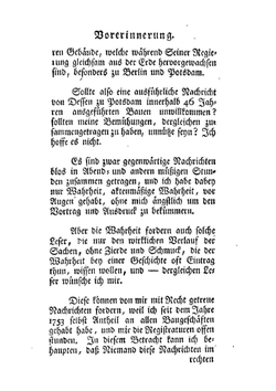 Baugeschichte von Potsdam | H.L. Manger