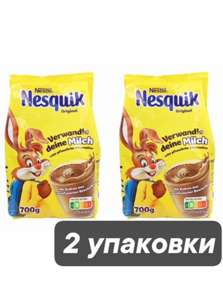 Nestle Nesquik Original Какао-напиток растворимый 700 г x 2 шт
