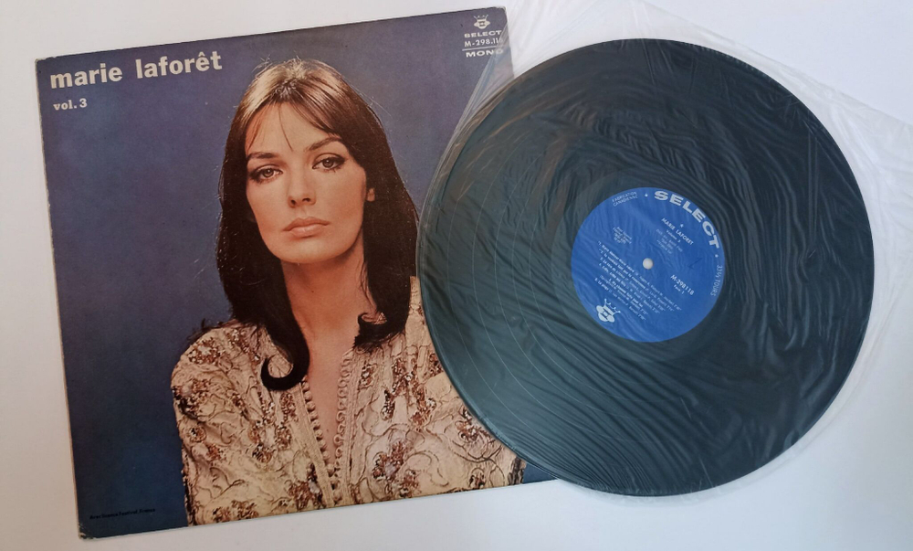 Винтажная виниловая пластинка LP Marie Laforet Volume 3 (Canada 1966)