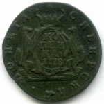 1 копейка 1778 год. КМ. Сибирская монета. VF