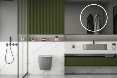 Унитаз ABBER Bequem AC1103MG подвесной серый матовый, безободковый