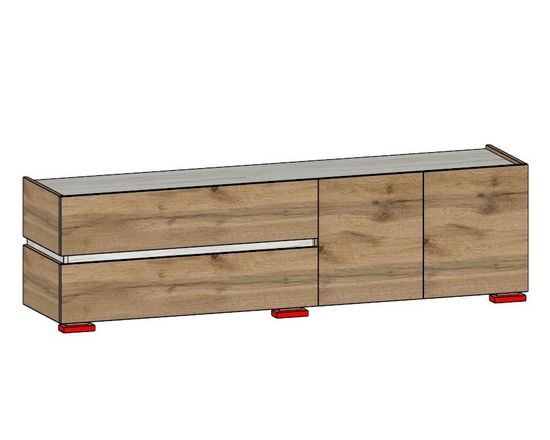 Тумба-ТВ ВЕКТ-2 левая