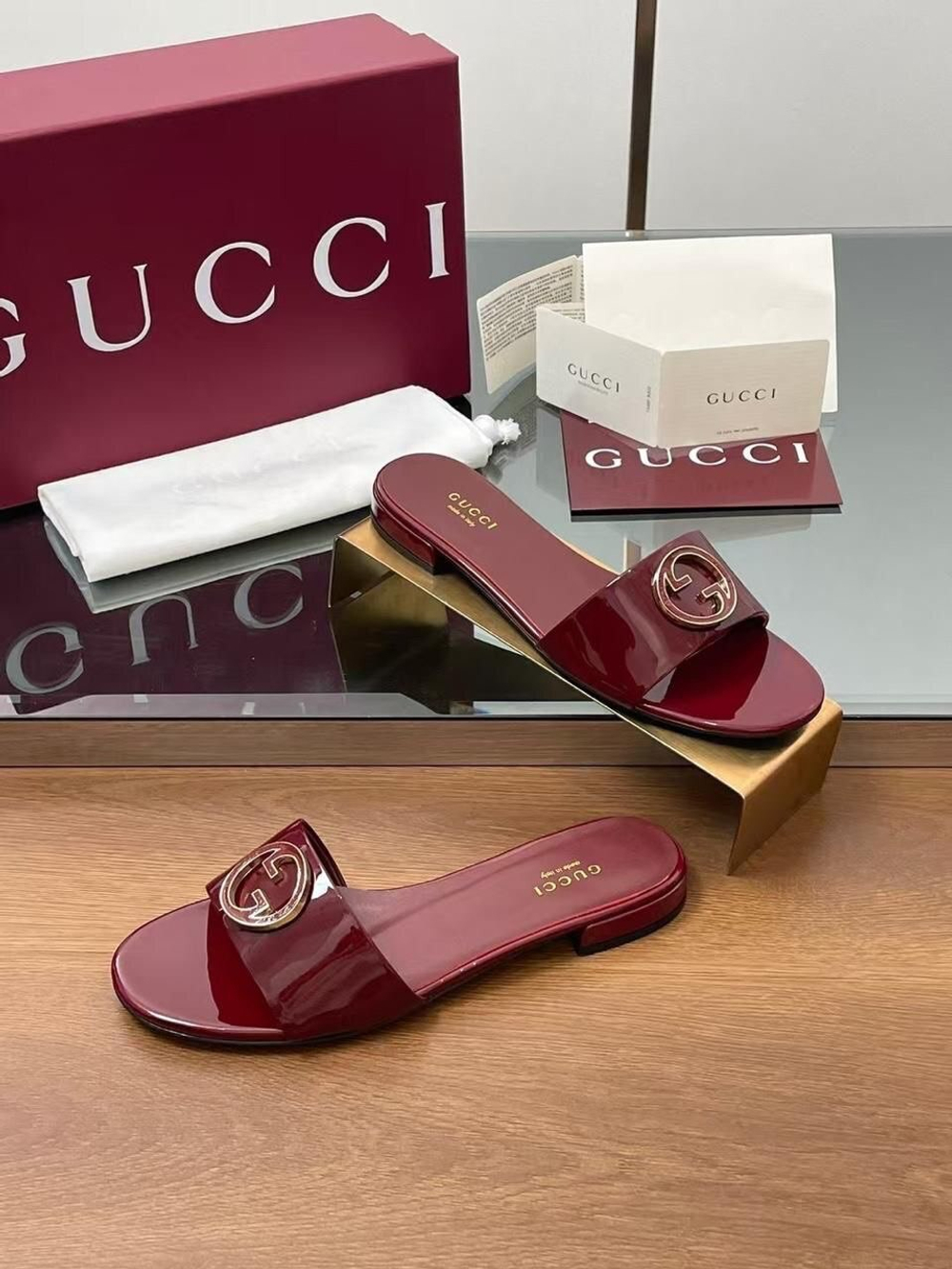 Шлепанцы Gucci, арт. 485287077