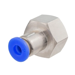 Фитинг для пластиковых трубок 4мм с внутренней резьбой 1/4'' RockForce##Rock FORCE RF-SPCF04-02