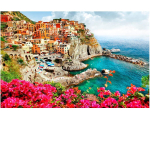 Алмазная мозаика Alingar, на подрамнике, с полным заполнением, (матов.), 40х50 см, 19 цветов, "Прекрасный город"