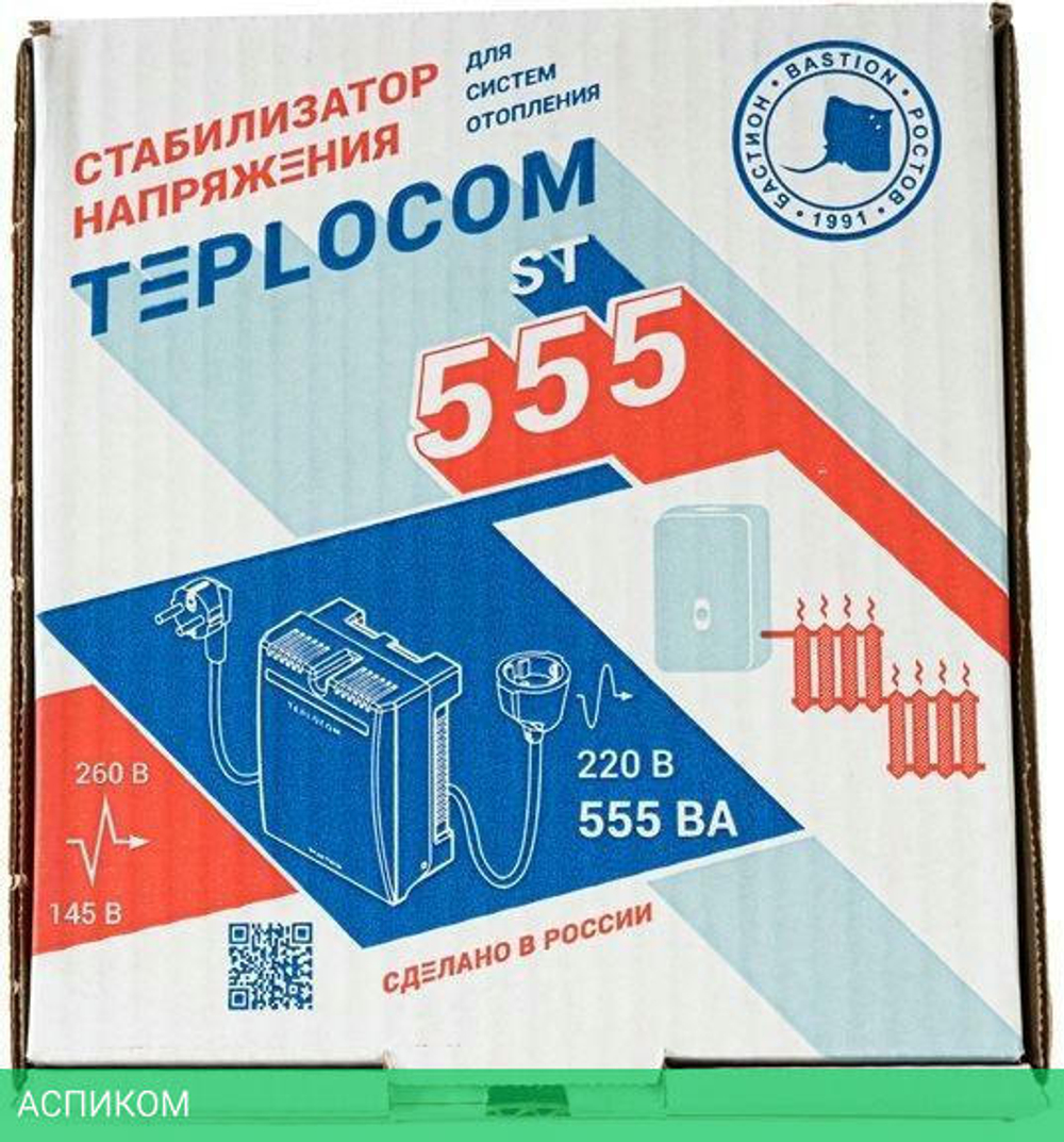Стабилизатор напряжения Бастион Teplocom ST-555