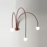 Настенный дизайнерский светильник Spring by Michael Anastassiades (красный)